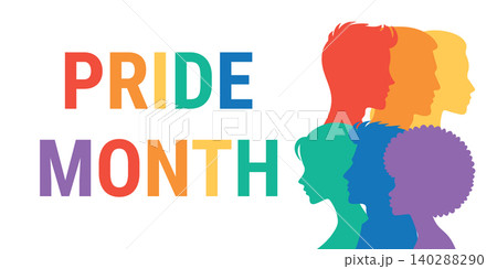 happy LGBT Pride Month. vector illustration happy LGBT Pride Month. vector illustration 140288290