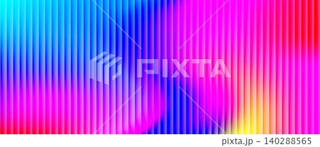 Glass gradient layered backdrop with blending colours and chroma. Bright glass gradient for music banner and sport layout. Ribbed neon vector bg for promo digital startup business presentation Glass gradient layered backdrop with blending colours and chroma. Bright glass gradient for music banner and sport layout. Ribbed neon vector bg for promo digital startup business presentation 140288565