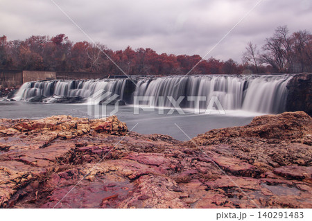 Grand Falls in Autumn, Joplin, Missouri Grand Falls in Autumn, Joplin, Missouri 140291483