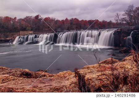 Grand Falls in Autumn, Joplin, Missouri Grand Falls in Autumn, Joplin, Missouri 140291486