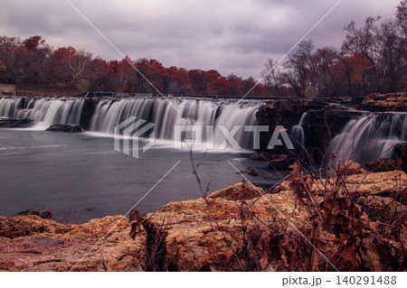 Grand Falls in Autumn, Joplin, Missouri Grand Falls in Autumn, Joplin, Missouri 140291488