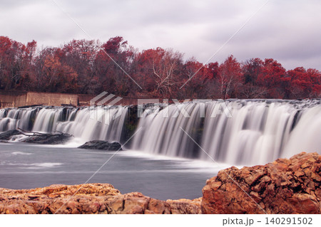 Grand Falls in Autumn, Joplin, Missouri Grand Falls in Autumn, Joplin, Missouri 140291502