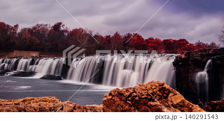 Grand Falls in Autumn, Joplin, Missouri Grand Falls in Autumn, Joplin, Missouri 140291543