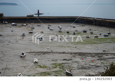 Granville Port at Low Tide 140292063
