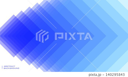 Colorful blue transparent square layer abstract background 140295843