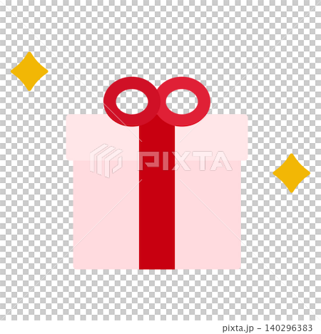 Simple and cute gift icon (flat design) Simple and cute gift icon (flat design) 140296383