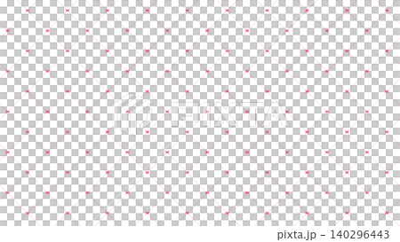 Ribbon and dashed cross pattern - stylish and cute seamless background decoration illustration 140296443