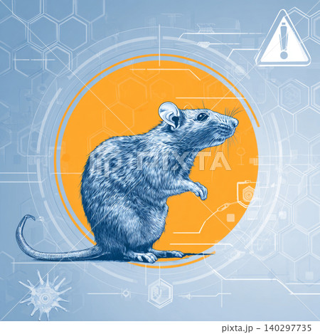 Hantavirus Medical Research and Infectious Disease Alert Concept 140297735