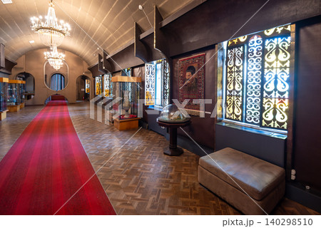 Joseph Stalin Museum, historical exhibition complex dedicated to the Soviet leader in his birthplace in Gori, Georgia 140298510