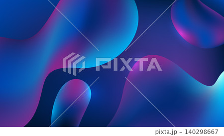Abstract technology background fluid shapes in gradient blue and purple colors with glowing highlights. Perfect for modern digital design, creative website headers, corporate presentations, innovative Abstract technology background fluid shapes in gradient blue and purple colors with glowing highlights. Perfect for modern digital design, creative website headers, corporate presentations, innovative 140298667