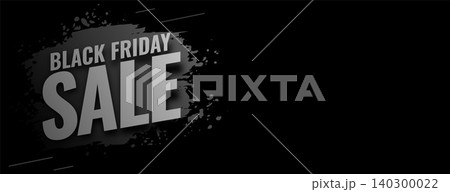 clean black friday sale season banner with grunge effect clean black friday sale season banner with grunge effect 140300022