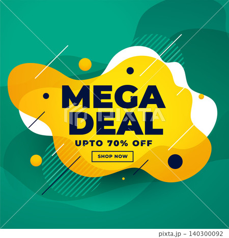 mega deal sale discount banner design mega deal sale discount banner design 140300092