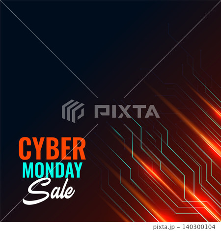 Modern cyber monday sale digital technology background Modern cyber monday sale digital technology background 140300104