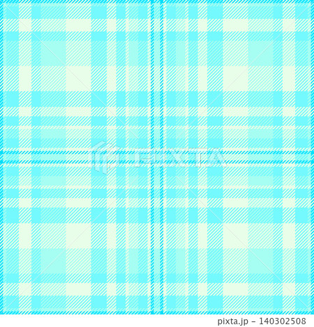 Row background texture seamless, countryside pattern check tartan. Up textile fabric vector plaid in cyan and light colors. Row background texture seamless, countryside pattern check tartan. Up textile fabric vector plaid in cyan and light colors. 140302508