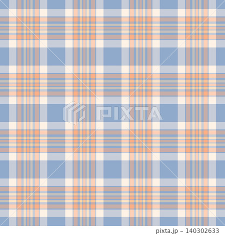 Drapery plaid vector textile, popular pattern seamless tartan. Twill check background fabric texture in pastel and light colors. Drapery plaid vector textile, popular pattern seamless tartan. Twill check background fabric texture in pastel and light colors. 140302633