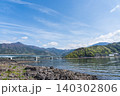 のどかな日曜の河口湖 140302806