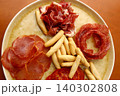 Breadsticks with Ham and Cured Pork Snack Breadsticks with Ham and Cured Pork Snack 140302808