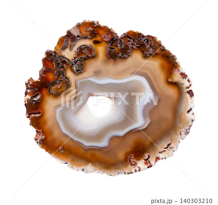 polished agate slice with geode cutout polished agate slice with geode cutout 140303210