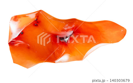 raw piece of carnelian rock cutout raw piece of carnelian rock cutout 140303679