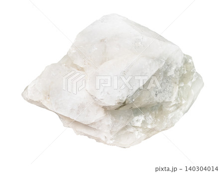 raw piece of white quartz rock cutout raw piece of white quartz rock cutout 140304014