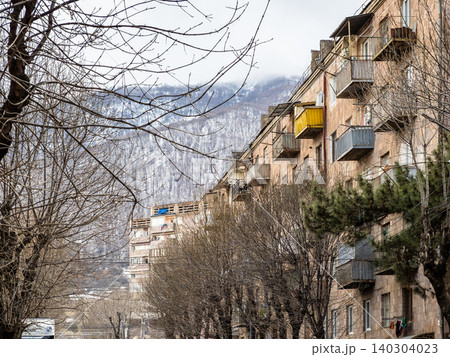 apartment buildings on Teryan str in Vanadzor city 140304023
