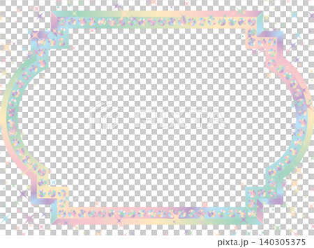 Frame, rhinestone FB2, 20 iris faint Frame, rhinestone FB2, 20 iris faint 140305375