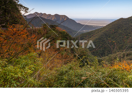 遅い紅葉 夕景 マジックアワー 神が宿る屋久島(冬 遅い紅葉 夕景 マジックアワー 神が宿る屋久島(冬 140305395