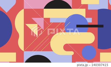Vivid Shape Flow Background 140307415
