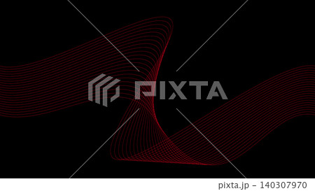 Dynamic Red Line Flow Background 140307970