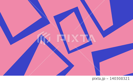 Geometric Retro Shapes Background Geometric Retro Shapes Background 140308321
