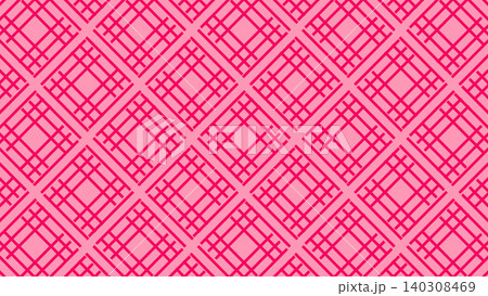 Pink Lattice Diamond Pattern Background Pink Lattice Diamond Pattern Background 140308469