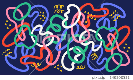Color Flow Abstract Background 140308531
