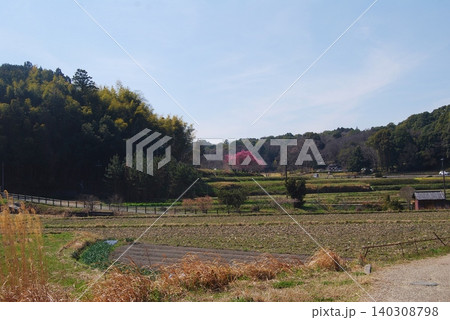 飛鳥宮跡の風景 飛鳥宮跡の風景 140308798