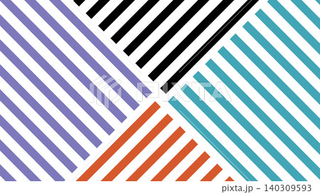 Diagonal Striped Abstract Blocks Background 140309593