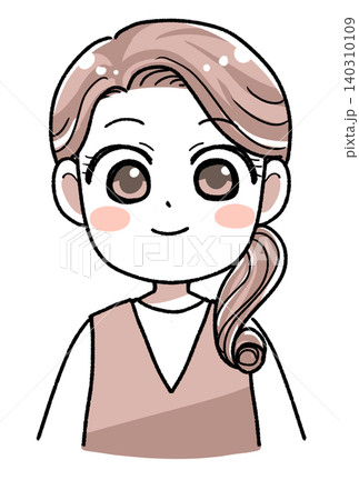 主婦　女性　にっこり 140310109