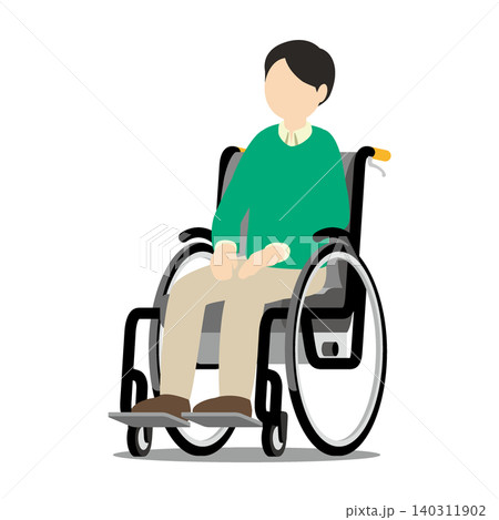 車椅子_男性 車椅子_男性 140311902