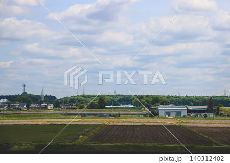 April 25 2026 Omiya Countryside Rice Fields Spring 140312402