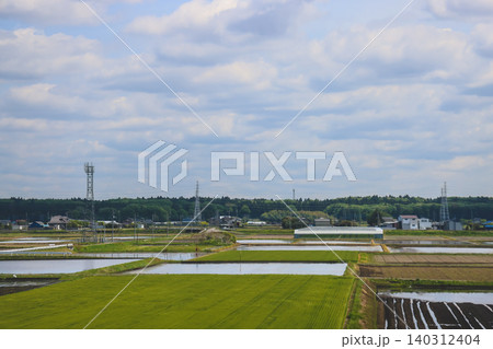 April 25 2026 Omiya Countryside Rice Fields Spring 140312404