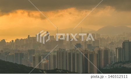 May 25 2026 Kowloon skyline sunset harbor urban view May 25 2026 Kowloon skyline sunset harbor urban view 140312511