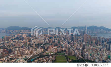 May 29 2022 Kowloon skyline. Residential and commercial buildings, May 29 2022 Kowloon skyline. Residential and commercial buildings, 140312567