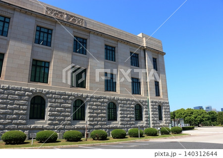 The exterior of the Japanese National Diet Building, the Kokkaigijido, located in Nagatacho Tokyo Japan The exterior of the Japanese National Diet Building, the Kokkaigijido, located in Nagatacho Tokyo Japan 140312644