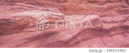 Stone texture. Abstract stone nature background. Red Canyon in the desert 140313402