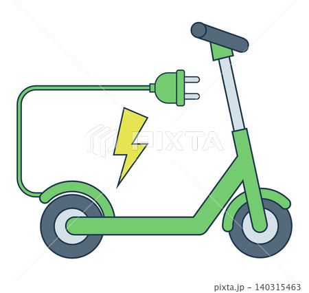 electric transport and green eco energy vector illustration electric transport and green eco energy vector illustration 140315463
