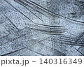 Skid Marks Tires Abstract Grey 140316349