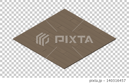 Illustration of a chic dark brown wood-grain flooring. Illustration of a chic dark brown wood-grain flooring. 140316457