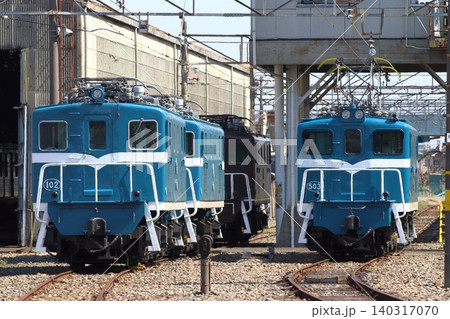 広瀬川原車両基地にて（埼玉県熊谷市） 140317070