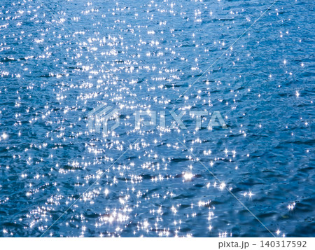 テクスチャ-背景、青い水面 テクスチャ-背景、青い水面 140317592