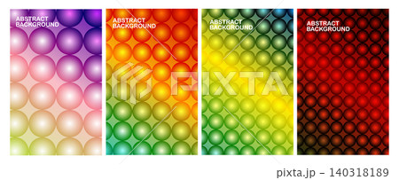 Colorful Abstract Bubble Pattern Background Colorful Abstract Bubble Pattern Background 140318189