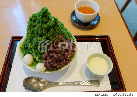 夏の和スイーツ 宇治金時のかき氷 140318238