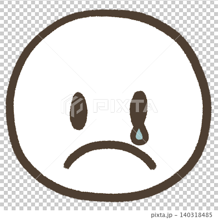 一個嘴角下垂的男人在哭泣 一個嘴角下垂的男人在哭泣 140318485